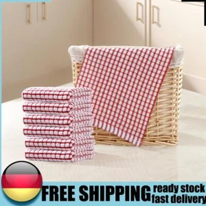 Absorbent Hand Towels Plaid Pattern Towels Soft Hand Towels for Daily Use Decor - Bild 1 von 54