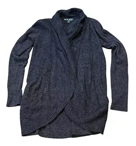 Barefoot Dreams CozyChic Lite Circle Cardigan Women XS / S Gray 452 Open Sweater - Picture 1 of 6