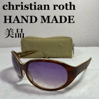 Christian Roth Sunglasses CR14230 DA Hand Made in Italy with Dedicated Soft Case - Image 1 of 4