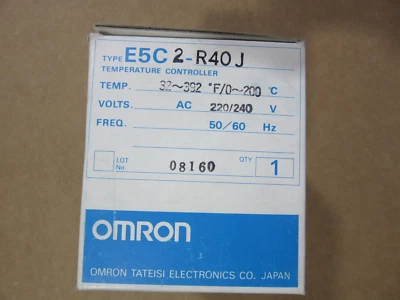 Omron E5C2-R40J Temperature Controller NEW!!! in Factory Box Free Shipping - Image 1 of 2