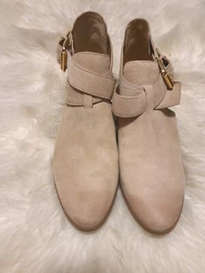 Neu im Karton Michael Kors Mercer Größe 9,5 Bootie Wildleder khaki - Bild 1 von 7