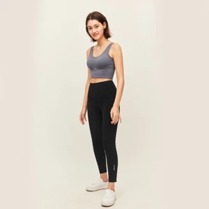 Women Yoga Pants High Waist Sports Outfit Fitness Gym Workout Tracksuit *Black L - Picture 1 of 14