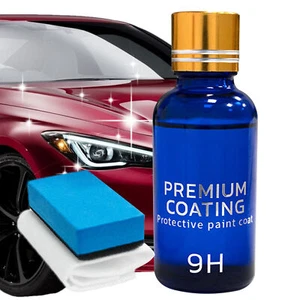 9H Car Scratch Remover Kit Repairing Oxidation Liquid Ceramic Coat Super New - Picture 1 of 12