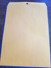 (150) ENVELOPES 9" x 12" HEAVY DUTY WITH CLASP USA MADE & SFI CERTIFIED