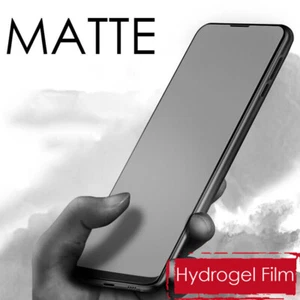 Screen Protector For iPhone 14 13 12 Pro Max XR XS Cover Hydrogel Film Matte - Picture 1 of 11