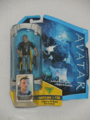 Figura de acción Mattel Avatar Jake Sully 2009 todavía sellada Foto 1 de 2