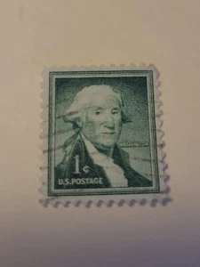 RAREVintage George Washington One 1 Cent Stamp US Postage VERY FINE Condition - Picture 1 of 5