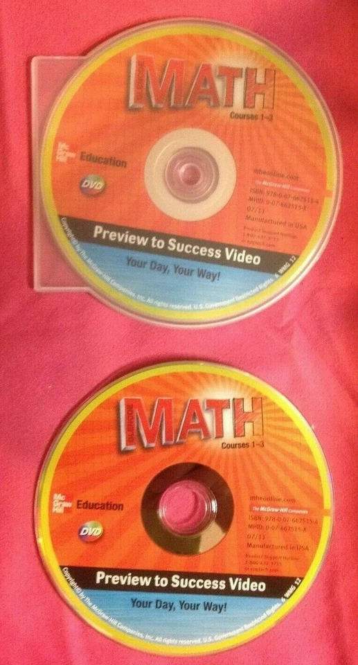 Glencoe Math Courses 1-3 Preview to Success Video - Image 1 of 1
