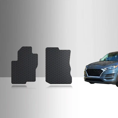 ToughPRO Front Mats Black For Nissan Frontier All Weather 2005-2021 - Imagem 1 de 4