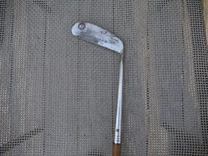 Antique Vintage Hickory Shaft Bobby Cruikshank Giraffe Neck Putter - Picture 1 of 20