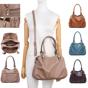 Bolso de Hombro S-Mediano Mujer Dama Patrón Arrugado - Imagen 1 de 23