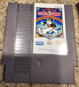Monopoly Nintendo NES Video Game Cartridge - Picture 1 of 4