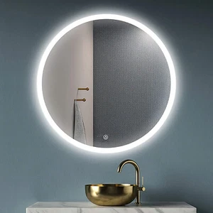LED Bathroom Mirror Light 80CM Wall Vanity Mirror Anti-Fog Dimmable 25W Touch - Picture 1 of 12