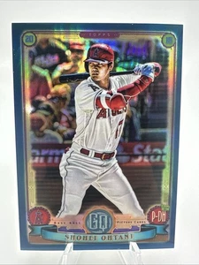 2019 TOPPS GYPSY QUEEN BLUE REFRACTOR SHOHEI OHTANI /150 ANGELS #50 - Bild 1 von 3