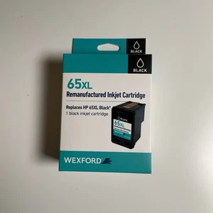 WEXFORD Tintenstrahlpatrone - ersetzt HP 65 XL - schwarz NEU versiegelt - Bild 1 von 3