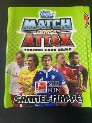 Match Attax Bundesliga 11/12 Sammelmappe Komplett Mit 18 Limitierten Karten (1)  - Bild 1 von 4