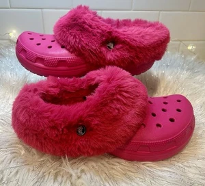 Crocs Mammoth Clogs Candy Pink Women’s Size 7 - Picture 1 of 7