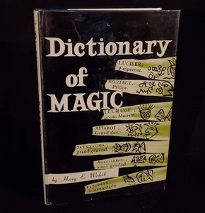 Harry E. Wedeck - Dictionary Of Magic - 1st Ed HCDJ 1956 Book OCCULT Witchcraft - Picture 1 of 11