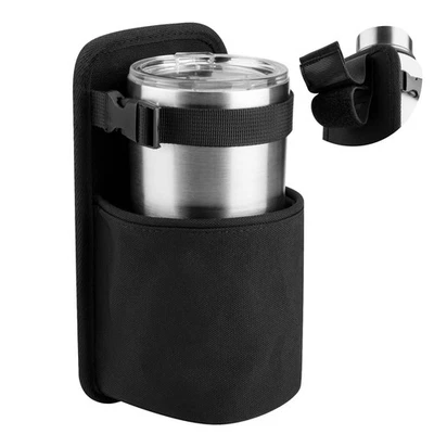 Xxerciz Water Bottle Carrier Holder with Belt Clip, Nylon Water Bottle Sleeve...