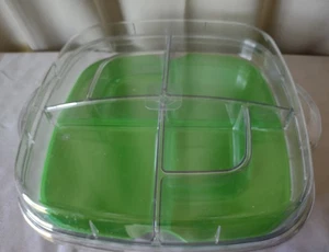 Pampered Chef Large Square Cool & Serve #2614 Egg Divider Trays VGUC - Picture 1 of 3