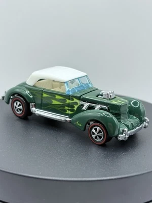 2007 Hot Wheels RLC CLASSIC CORD Rewards Series Dark Green LOOSE  - Image 1 of 2