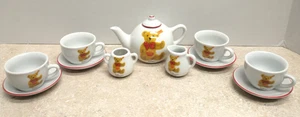 1988 Steiff Teddy Bear Childs Tea Set Reutter Porzellan Germany - 12 Pieces - Picture 1 of 6