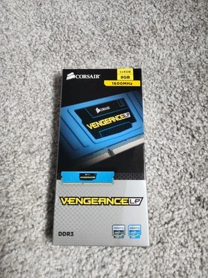 Corsair Vengeance LP DDR3 8GB Gaming Ram CML8GX3M1A1600C10B 1.5V Brand New - Image 1 of 3