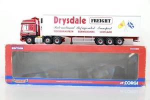 1:50 CORGI CC13606 DAF CF Fridge Trailer Drysdale Freight LKW OVP N24 - Picture 1 of 5