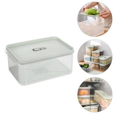 1pc 1.4l Küche Frischbox Preservation Box Lebensmittel Lagerbehälter Frische Box - Bild 1 von 4