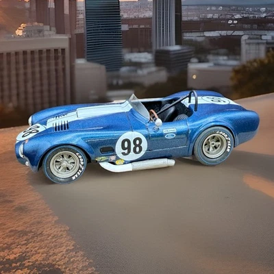 1:43 Marsh Models MM22 1963 Shelby Cobra #98 Handbuilt by DBR White Metal - Image 1 of 4