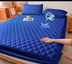 Waterproof Mattress Protector Pad King Machine Washable, Breathable Mattress ... - Picture 1 of 3