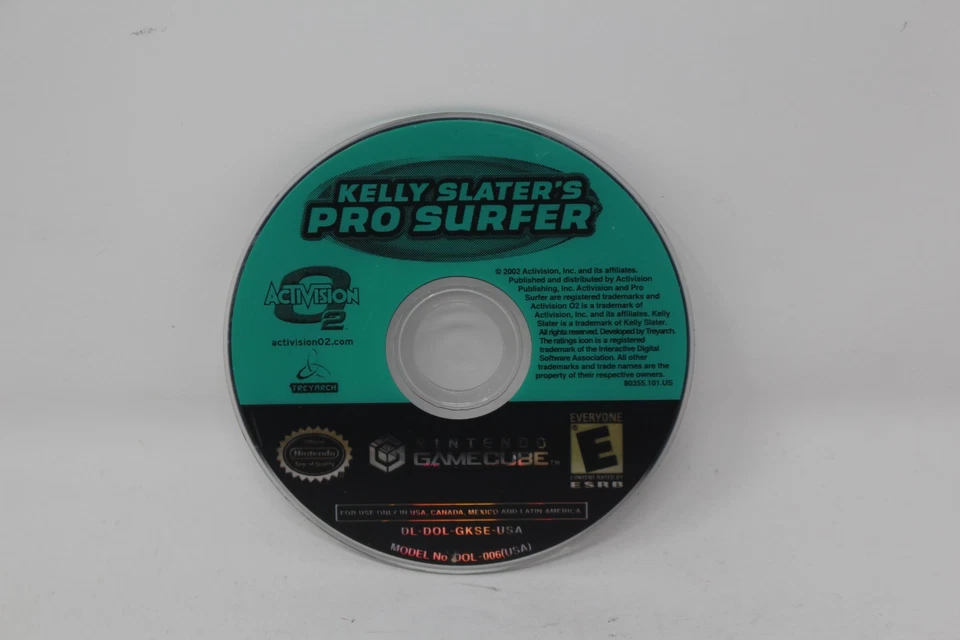 Kelly Slater's Pro Surfer Nintendo GameCube только диск - Изображение 1 из 1