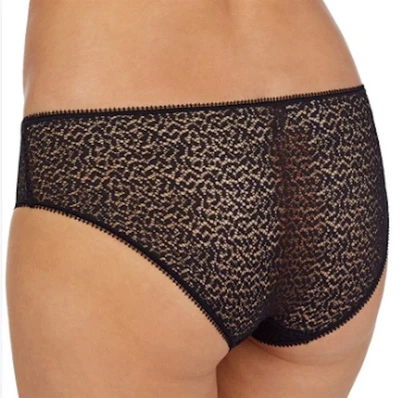 Nuevo con etiquetas DKNY L Moderno Encaje Hipster Panty Carbón 119158 Foto 1 de 2