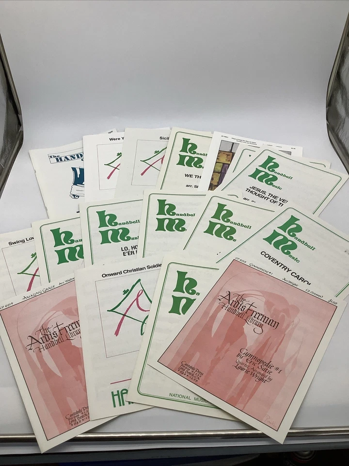 Lot of Handbell Sheet Music for Christmas - Image 1 of 4
