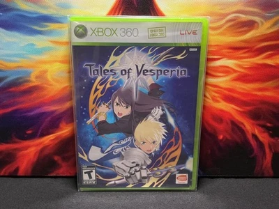 Tales of Vesperia Xbox 360 2008 Novo em folha lacrado ESTADO PERFEITO WATA CGC VGA caixa envio🐦‍🔥 - Imagem 1 de 4