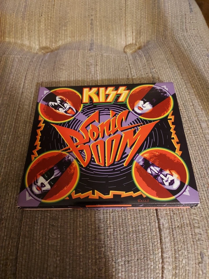 Kiss Sonic Boom CD 200901 Kiss Records, 3-Disc Set (CD 1, 2, DVD) MINT - Image 1 of 4