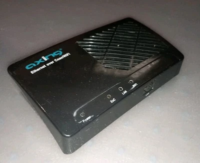 Axing EoC 2-98 premium line Ethernet over Coax 500 Mbps Modem Wifi RJ45 Rarität  - Bild 1 von 4