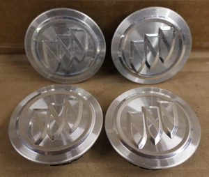 OEM Used Set Buick Encore Envision LaCrosse Regal Machined Center Caps 9597714 - Picture 1 of 8