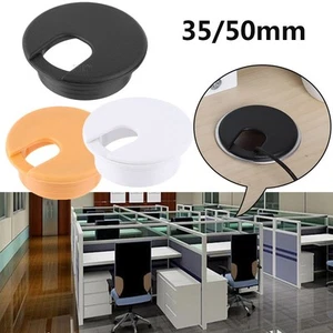 Buckle Line Desk Table Cable Fastener Wire Hole Cover Line Box Computer Grommet - Afbeelding 1 van 14