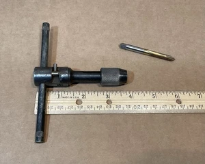 GREENFIELD GTD Nº 338 LLAVE DE GRIFO CON MANGO EN T DE TRINQUETE HECHA EN EE. UU. Con grifo - Imagen 1 de 8