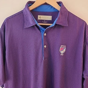 Donald Ross Purple Golf Polo Mens Sz XL - Picture 1 of 7