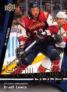 2009-10 Upper Deck Exclusives #232 Grant Lewis YG /100 - Picture 1 of 2