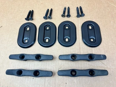 2002 - 2008 道奇 Ram 1500 2500 床系紧带螺栓 4 件套原始设备制造商钩黑色 — 第 1/4 张图片