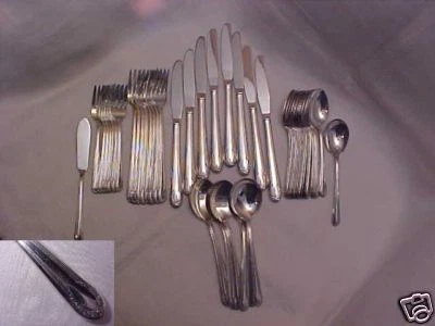 WM ROGERS/INTERNATIONAL SILVER CALIFORNIA-BLOSSOM 50 PC - Image 1 of 1