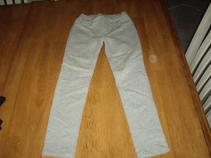 EEUC Girls Size M 8 Gap Kids Gray Skinny Knit Pants/Jeggings Sweatpants - Picture 1 of 4