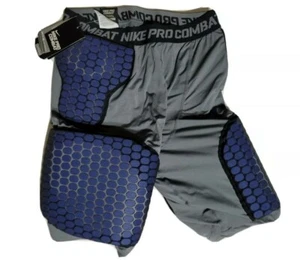 Mens Nike Dir-Fit Pro combat compression Basketball Padding Base Layer XL Shorts - Picture 1 of 3