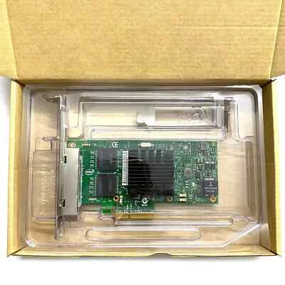 DELL I350-T4 RJ45 Ethernet Server Adapter RJ45 Intel I350-T4 K9CR1 THGMP 9YD6K - Image 1 of 4