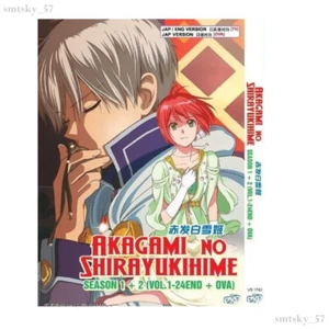 Anime DVD Akagami No Shirayukihime Staffel 1+2 Vol.1-24 Ende + OVA (englische Dub) - Bild 1 von 6