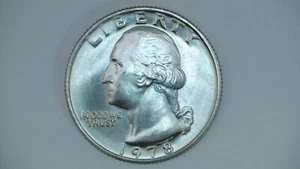 1978 P Washington Quarter Uncirculated GEM BU from mint set - Picture 1 of 2