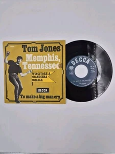 45 giri funk Tom Jones - Memphis, Tennessee DECCA 45 - F 22269 - Foto 1 di 3